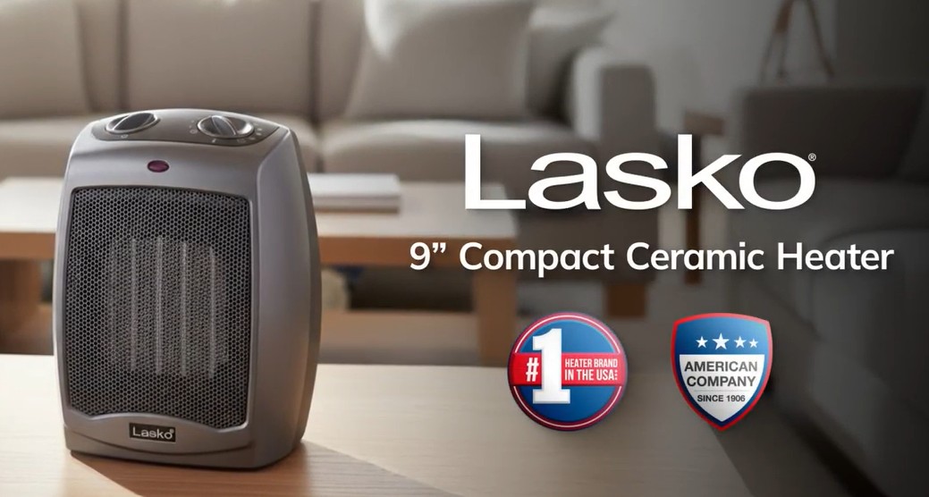 Amazon.com: Lasko Portable Indoor Electric Ceramic Space Heater